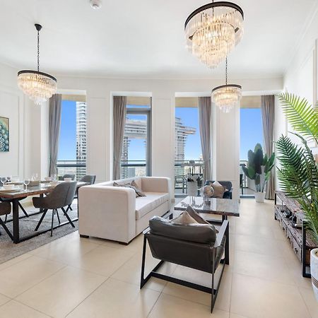 First Class 2Br With Full Dubai Skyline & Sea View Exterior photo
