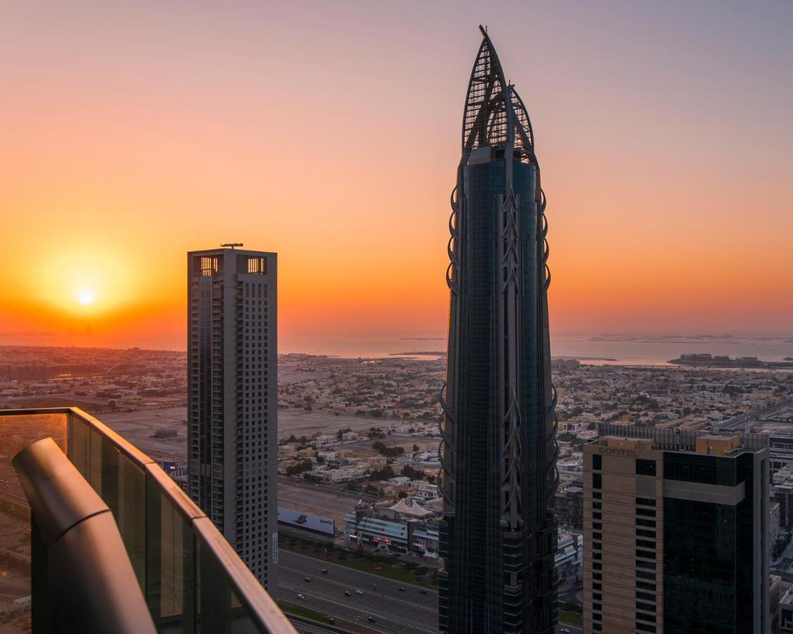First Class 2Br With Full Dubai Skyline & Sea View Exterior photo