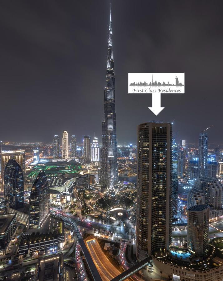 First Class 2Br With Full Dubai Skyline & Sea View Exterior photo