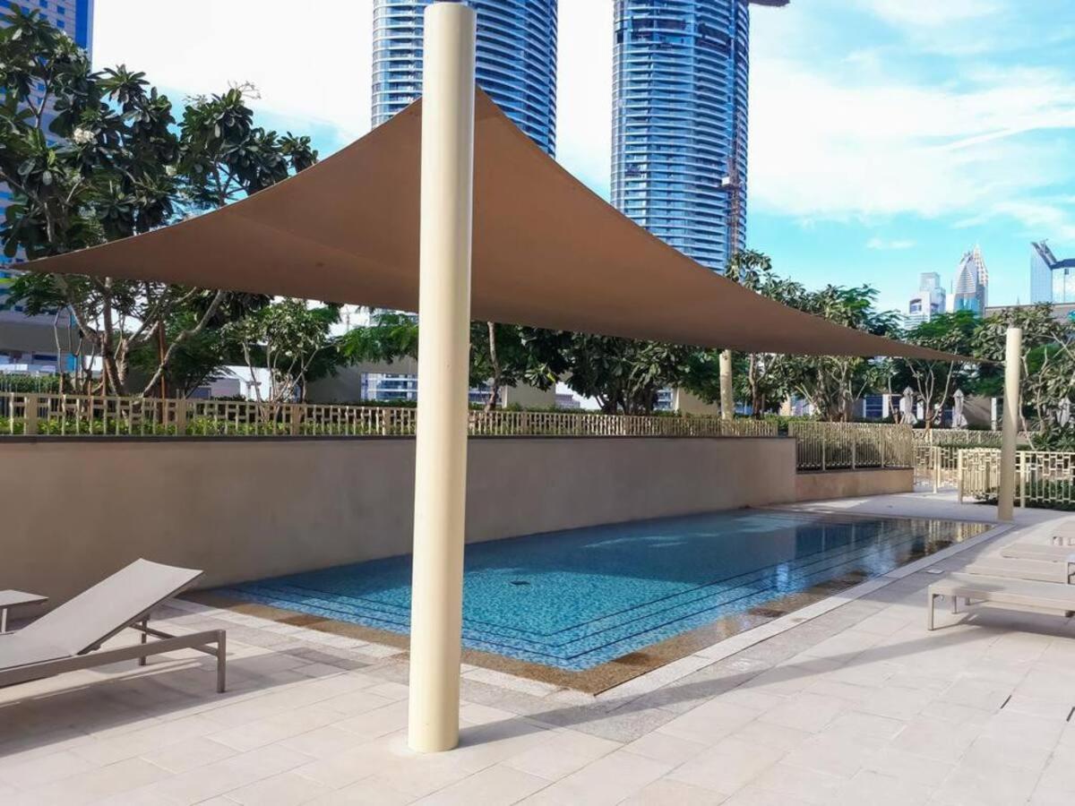 First Class 2Br With Full Dubai Skyline & Sea View Exterior photo