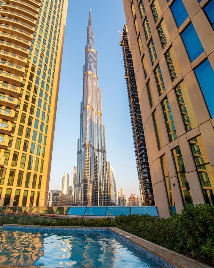 First Class 2Br With Full Dubai Skyline & Sea View Exterior photo