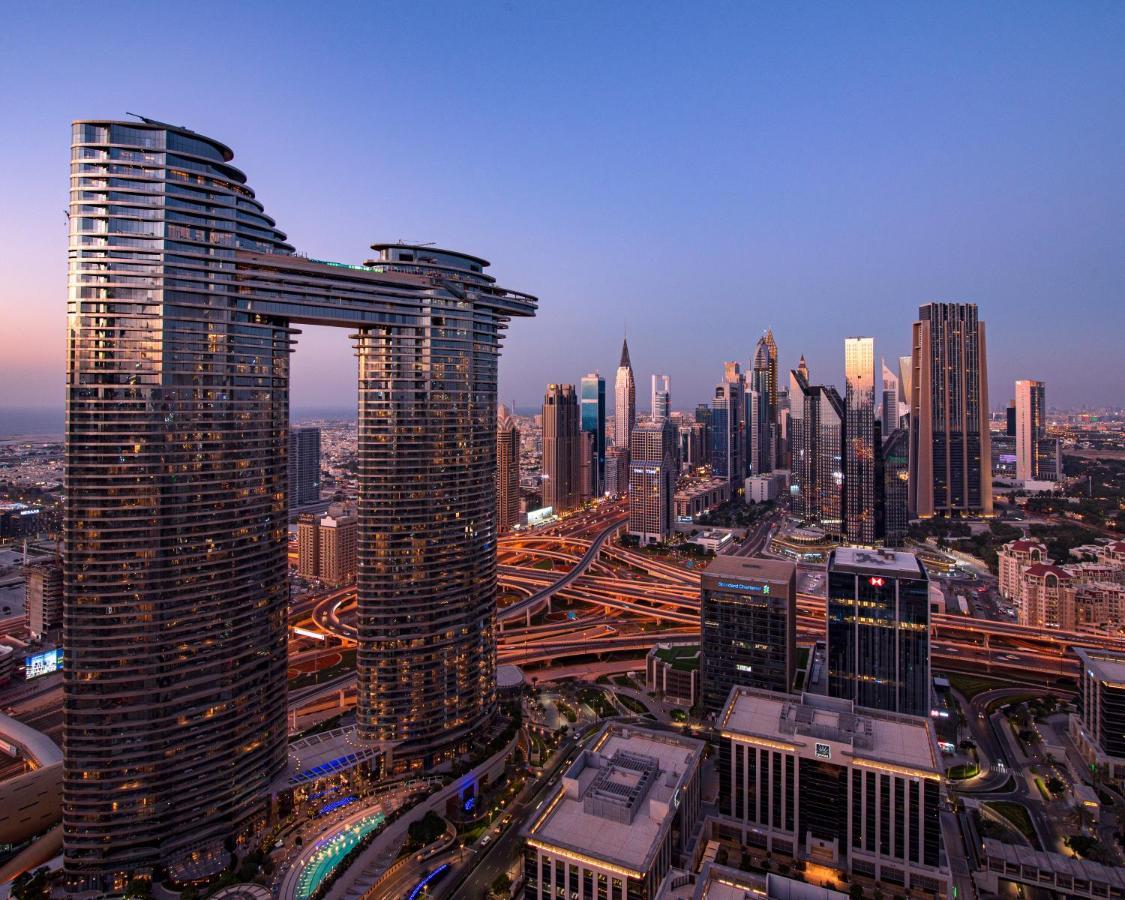 First Class 2Br With Full Dubai Skyline & Sea View Exterior photo