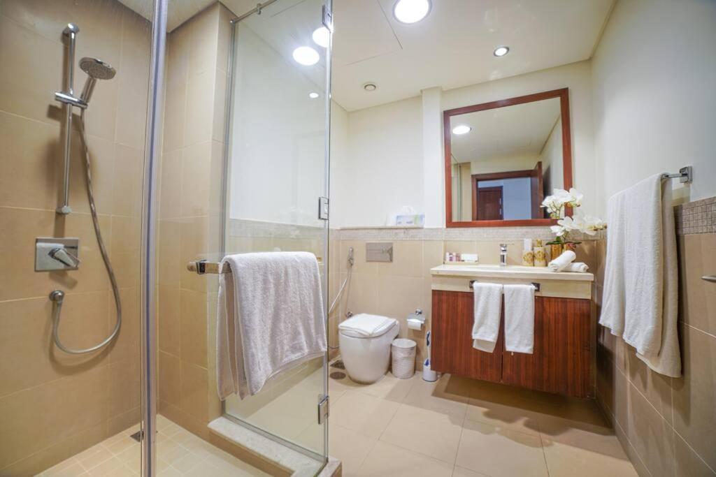 First Class 2Br With Full Dubai Skyline & Sea View Exterior photo