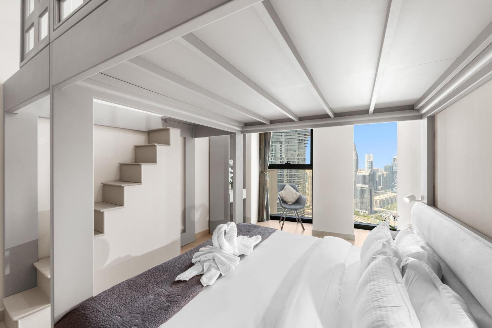First Class 2Br With Full Dubai Skyline & Sea View Exterior photo